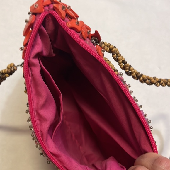 Multicolored Beaded Boho Bag - Picture 7 of 9